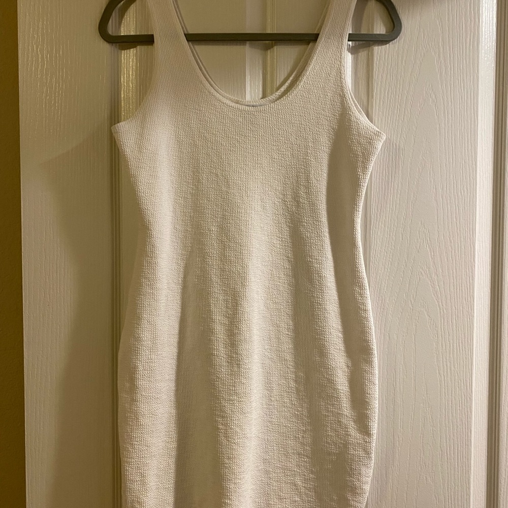 Weekday mini dress in White